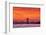 Sunrise Sky Over San Francisco and Golden Gate Bridge-Vincent James-Framed Photographic Print