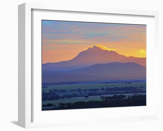 Sunrise, Stirling Range, Stirling Range National Park, Western Australia, Australia, Pacific-Schlenker Jochen-Framed Photographic Print