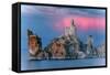 Sunrise Storm Mono Lake, Eastern Sierras, California-Vincent James-Framed Stretched Canvas