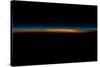 Sunrise sunset over Philippine Sea seen from satellite-null-Stretched Canvas