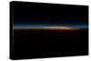 Sunrise sunset over Philippine Sea seen from satellite-null-Stretched Canvas