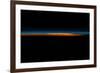 Sunrise sunset over Philippine Sea seen from satellite-null-Framed Photographic Print