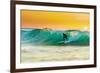 Sunrise Surfing-sw_photo-Framed Premium Photographic Print