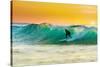 Sunrise Surfing-sw_photo-Stretched Canvas