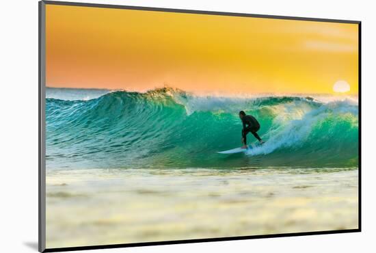 Sunrise Surfing-sw_photo-Mounted Photographic Print