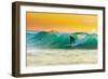 Sunrise Surfing-sw_photo-Framed Photographic Print