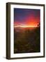 Sunrise Surprise, Divine Color Over Mount Diablo, Oakland, Bay Area-Vincent James-Framed Photographic Print