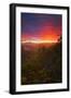 Sunrise Surprise, Divine Color Over Mount Diablo, Oakland, Bay Area-Vincent James-Framed Photographic Print