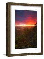 Sunrise Surprise, Divine Color Over Mount Diablo, Oakland, Bay Area-Vincent James-Framed Photographic Print