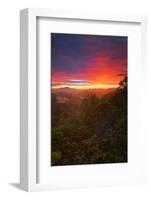 Sunrise Surprise, Divine Color Over Mount Diablo, Oakland, Bay Area-Vincent James-Framed Photographic Print