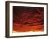 Sunrise, Swabian Alb, Baden Wurttemberg, Germany, Europe-Markus Lange-Framed Photographic Print