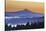 Sunrise through Morning Fog Adds Beauty to Happy Valley, Oregon, Pacific Northwest-Craig Tuttle-Stretched Canvas