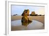 Sunrise Tide Pools at Low Tide, Bandon Beach, Oregon, USA-Craig Tuttle-Framed Photographic Print