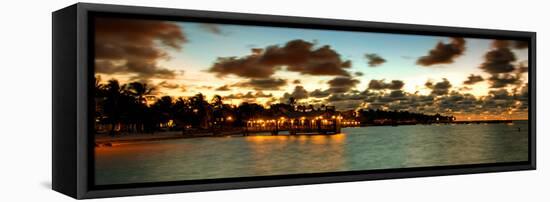 Sunrise to Key West - Florida-Philippe Hugonnard-Framed Stretched Canvas