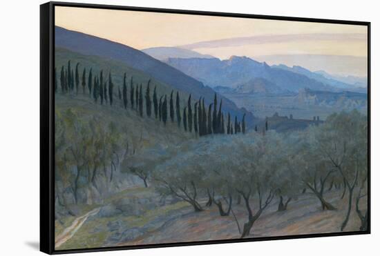 Sunrise, Umbria, 1914-William Blake Richmond-Framed Stretched Canvas