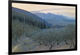 Sunrise, Umbria, 1914-William Blake Richmond-Framed Giclee Print