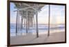 Sunrise Under Pier 2-null-Framed Photographic Print