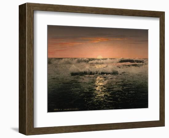 Sunrise, Ventimiglia, Rivier, C.1890-1900-null-Framed Giclee Print