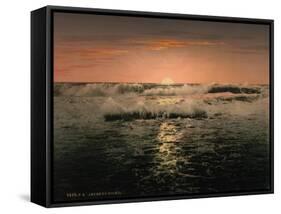 Sunrise, Ventimiglia, Rivier, C.1890-1900-null-Framed Stretched Canvas