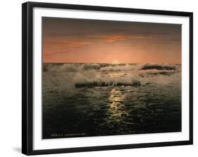 Sunrise, Ventimiglia, Rivier, C.1890-1900-null-Framed Giclee Print