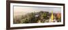 Sunrise View from Kyaik Tan Lan Pagoda, Mon State, Myanmar (Burma)-Matthew Williams-Ellis-Framed Photographic Print