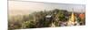 Sunrise View from Kyaik Tan Lan Pagoda, Mon State, Myanmar (Burma)-Matthew Williams-Ellis-Mounted Photographic Print