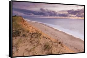 Sunrise View from the Marconi Station Site , Wellfleet, Massachusetts-Jerry and Marcy Monkman-Framed Stretched Canvas