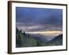 Sunrise View of Oconaluftee Valley, Great Smoky Mountains National Park, North Carolina, Usa-Adam Jones-Framed Photographic Print