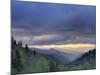 Sunrise View of Oconaluftee Valley, Great Smoky Mountains National Park, North Carolina, Usa-Adam Jones-Mounted Photographic Print