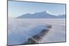 Sunrise View Towards Hiorthfjellet Mountain-Stephen Studd-Mounted Photographic Print