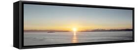 Sunrise Vista on the Bay-Alan Blaustein-Framed Stretched Canvas
