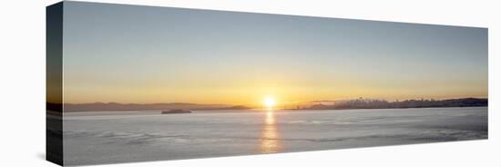 Sunrise Vista on the Bay-Alan Blaustein-Stretched Canvas