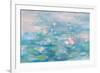 Sunrise Waterlilies Crop-Danhui Nai-Framed Art Print