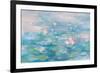 Sunrise Waterlilies Crop-Danhui Nai-Framed Art Print