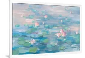 Sunrise Waterlilies Crop-Danhui Nai-Framed Art Print