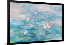 Sunrise Waterlilies Crop-Danhui Nai-Framed Art Print