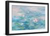 Sunrise Waterlilies Crop-Danhui Nai-Framed Art Print