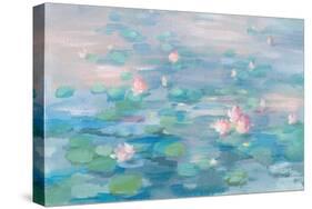 Sunrise Waterlilies Crop-Danhui Nai-Stretched Canvas