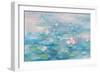 Sunrise Waterlilies Crop-Danhui Nai-Framed Premium Giclee Print