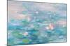 Sunrise Waterlilies Crop-Danhui Nai-Mounted Art Print