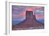 Sunrise, West Mitten Butte, Monument Valley Navajo Tribal Park, Utah, United States of America, Nor-Richard Maschmeyer-Framed Photographic Print