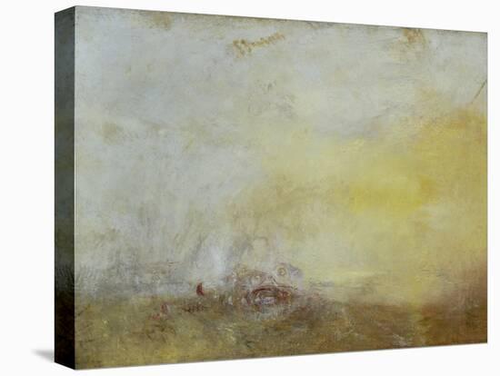 Sunrise with Sea Monsters-J. M. W. Turner-Stretched Canvas