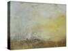 Sunrise with Sea Monsters-J. M. W. Turner-Stretched Canvas