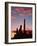 Sunrise, Yei Bi Chei and the Totem Pole, Monument Valley, Arizona-Michel Hersen-Framed Photographic Print