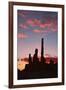 Sunrise, Yei Bi Chei and Totem Pole, Monument Valley, Arizona-Michel Hersen-Framed Photographic Print