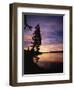 Sunrise, Yellowstone Lake, Yellowstone National Park, Wyoming-Geoff Renner-Framed Photographic Print