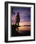 Sunrise, Yellowstone Lake, Yellowstone National Park, Wyoming-Geoff Renner-Framed Photographic Print