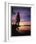 Sunrise, Yellowstone Lake, Yellowstone National Park, Wyoming-Geoff Renner-Framed Photographic Print