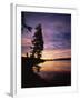 Sunrise, Yellowstone Lake, Yellowstone National Park, Wyoming-Geoff Renner-Framed Photographic Print