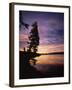 Sunrise, Yellowstone Lake, Yellowstone National Park, Wyoming-Geoff Renner-Framed Photographic Print